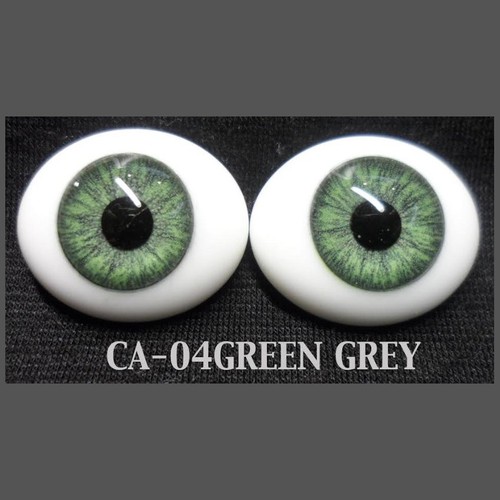 Solid glass eyes - solid, flat