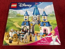 LEGO Disney Princess: Cinderella's Castle & Horse Carriage (43275)6+ New&sealed