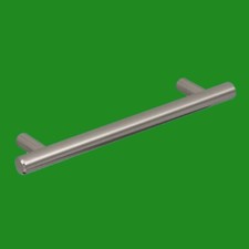 4x Strong Imitation Steel Brushed Chrome 160mm T-Bar Cabinet Drawer Pull Handle