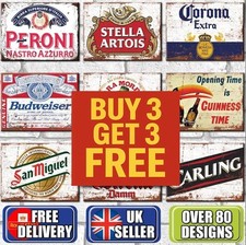 Man Cave Metal Signs Shed Bar