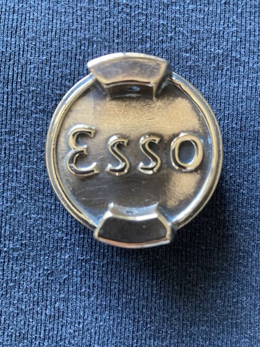 Vintage original brass esso - original,