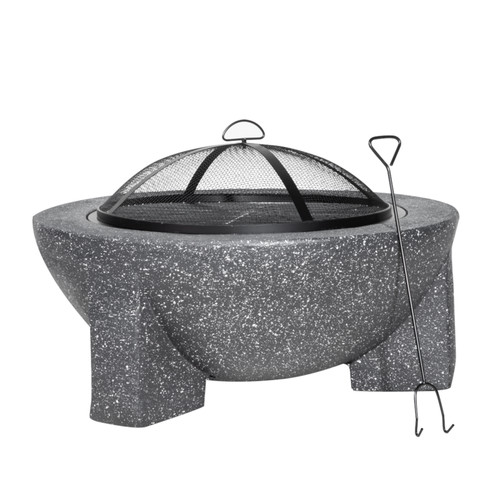 Outdoor fire pit round - fire,