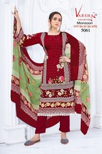 Indian Punjbai Bollywood Crepe Synthetic Suit Designer Salwar Kameez Pakistani