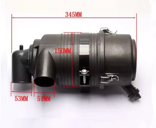 Excavator air filter - excavator, assembly