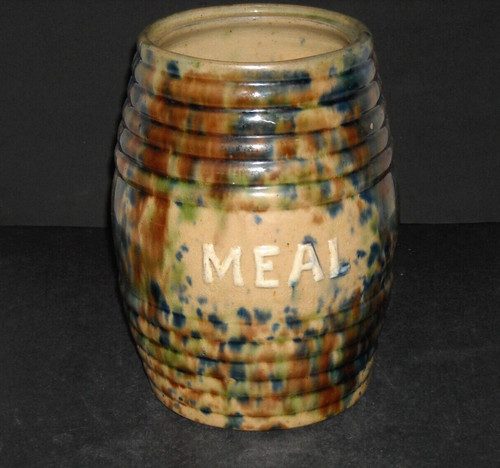 Sponged decorated yellow - yellow, ware