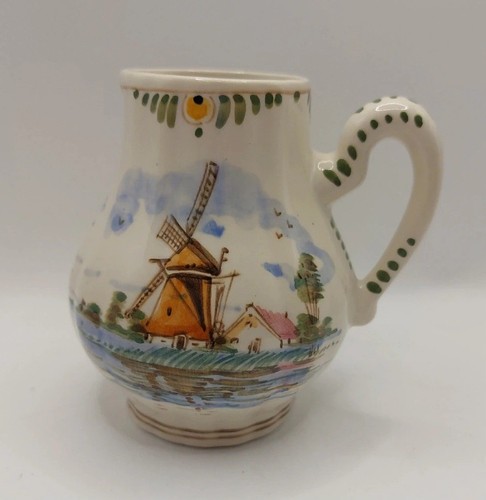 Delft creamer jug with pretty - jug,