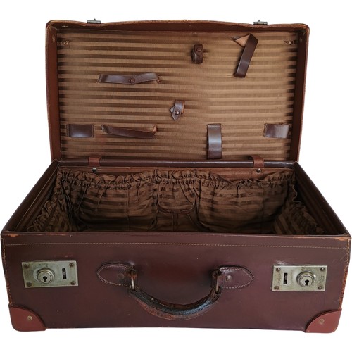 Vintage brown real leather - vintage,