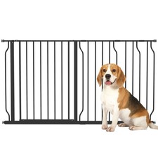PawHut Dog Gate Wide Stair