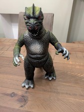 Large Vintage Godzilla 15" Action Figure Toy 1986 Dor Mei Monster Lizard Dragon 