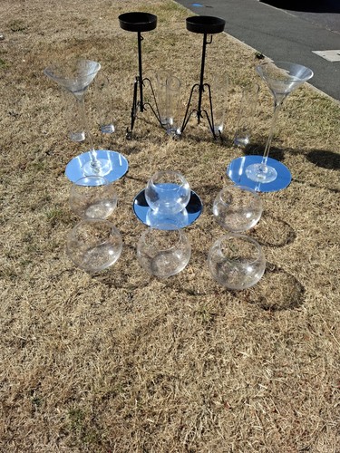 Wedding vases job lot - wedding,