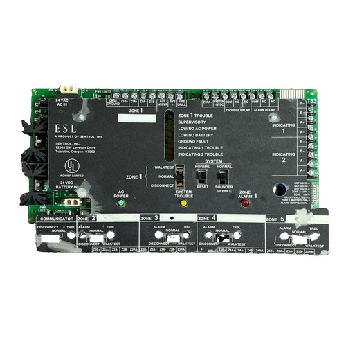 Esl 1500 fire - esl-1500, control