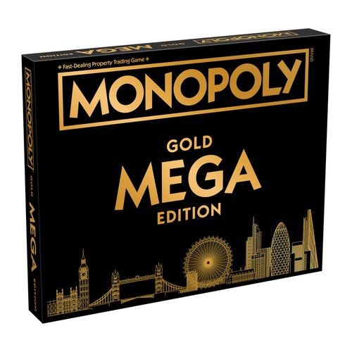 Monopoly mega gold edition - -,