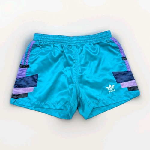 Adidas glanz nylon shorts teal - adidas,