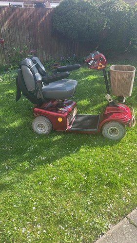 Shoprider mobility scooter red - shoprider,