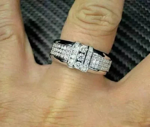 1ct round cut lab created - 4.1ct,