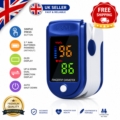 Heart rate monitor oximeter - heart,
