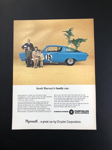 1966 dodge plymouth barracuda - dodge,