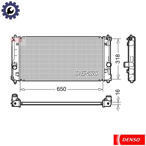 Radiator engine cooling - radiator,