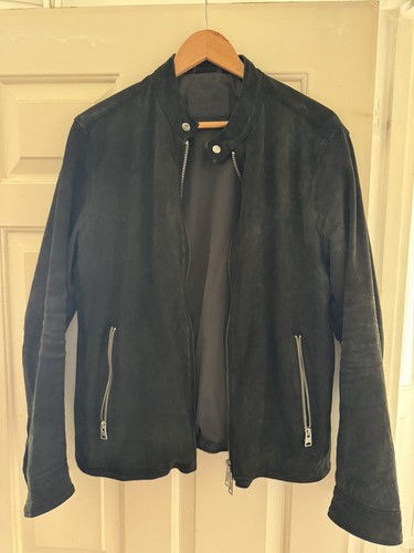 All saints leather jacket - saints, mens