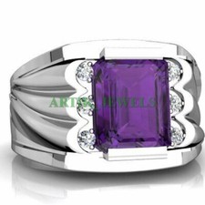 Natural Amethyst Gemstone with