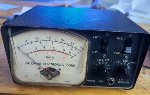 Palomar model 500 swr power - palomar,