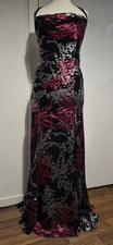 MONSOON Dress Sz 14 Black