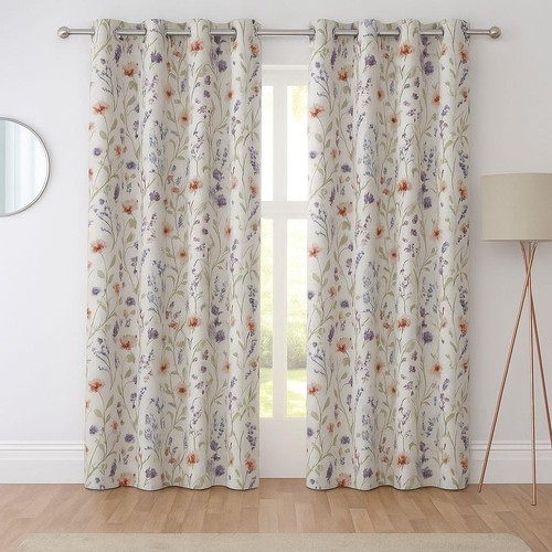 Eyelet curtains ready made - eyelet,