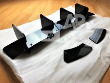 VW Golf GTI MK7.5 Rear Blade Fin Diffuser & Side Splitters Spoiler Body Kit