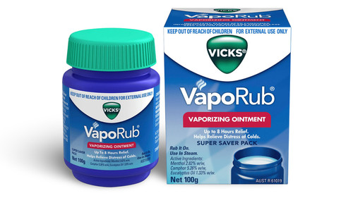 Vicks vaporub congestion - vicks,