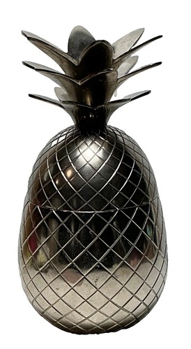 Vintage aluminum pineapple ice - aluminum,