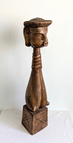 Vintage large tall tribal - large,