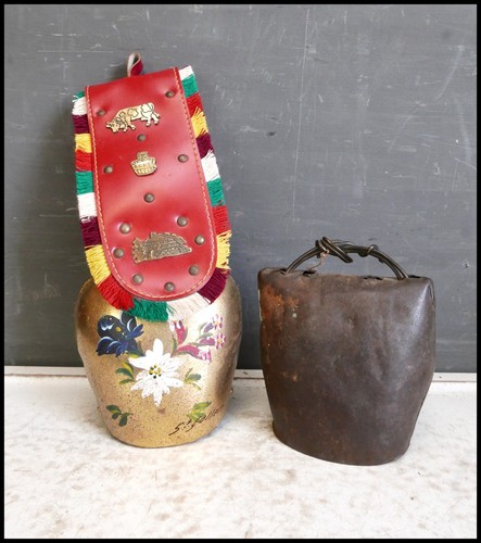 Vintage metal cow animal - x,