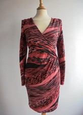 ALEXON Black Coral Dress