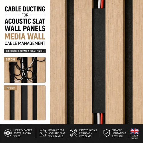 Cable ducting for acoustic - cable,