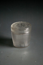 RENE LALIQUE MARGUERITES GLASS BOX - CIRCA 1926