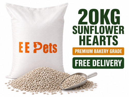 20kg sunflower hearts premium - sunflower,