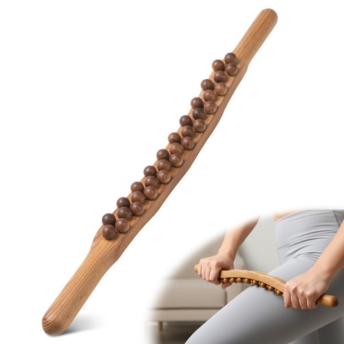 Wooden guasha scraping stick - guasha,