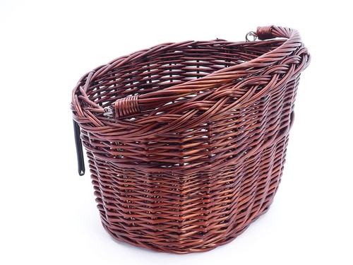 Bike basket wicker handmade - bike,