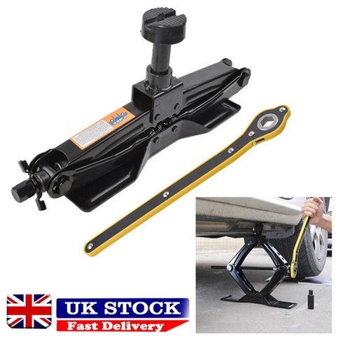 Scissor jack set ton car - 2,