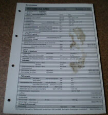 Inspection sheet Honda Accord