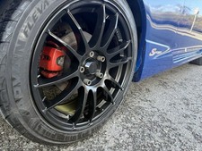 17" Team Dynamic black Alloy