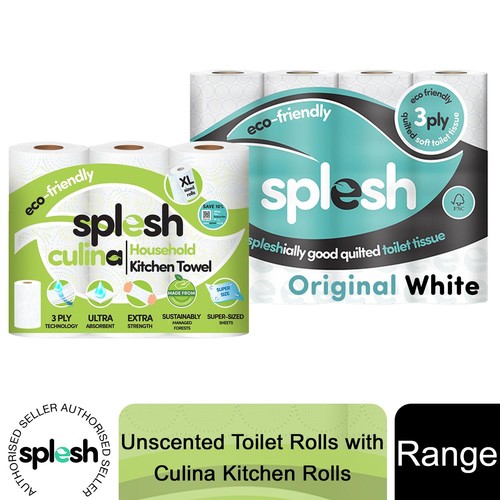 Splesh white toilet - toilet, rolls