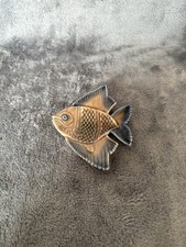 WADE porcelain England decorative blue fish shape bowl dish