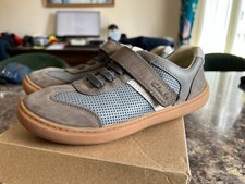 Boys Clarks Flash Step K Grey