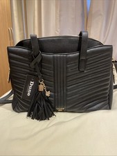 Dune Handbag with Shoulder Strap Black