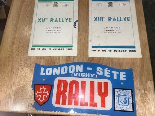 Rally memorabilia - rally,