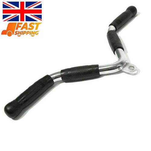 Shaped curl lat pull - v,
