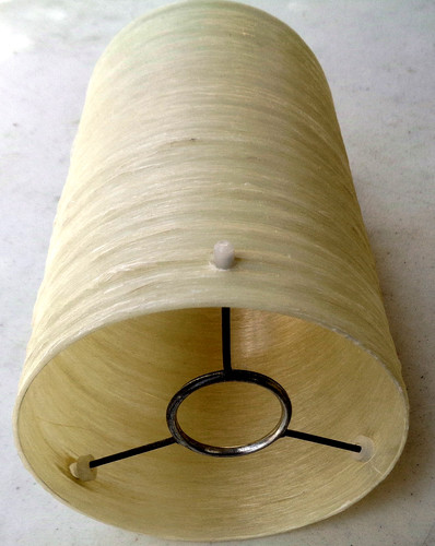 Vintage lamp shade spun - lamp,
