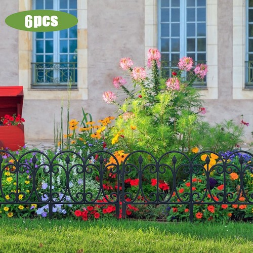 18x garden picket fence - fence, lawn