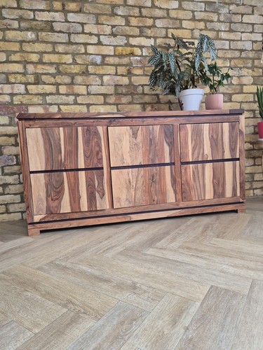 Sheesham solid wood sideboard - solid,
